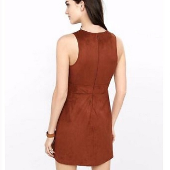 EXPRESS | SUADE MINI DRESS - Picture 3 of 8